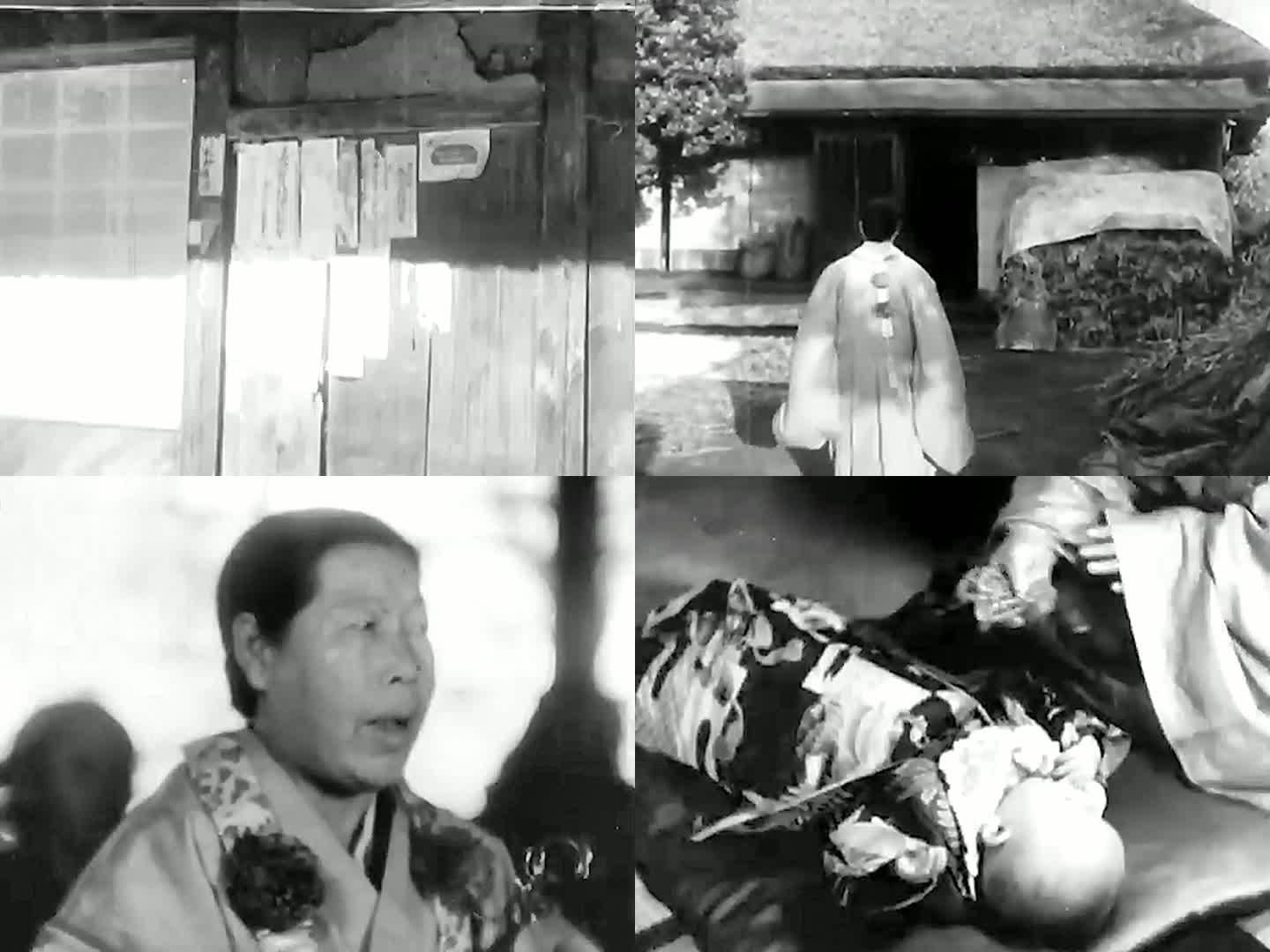 1948年战后日本 婴儿满月祈福