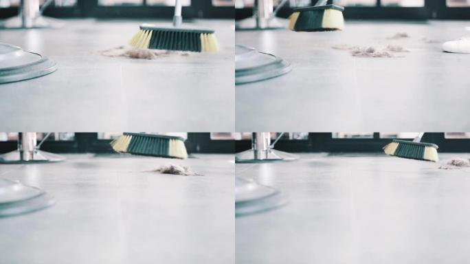 干净的理发师是专业的理发师