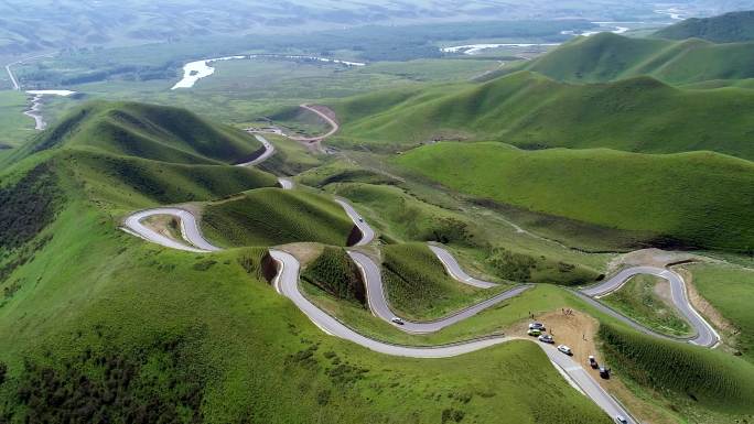 新疆独库公路沿途风光