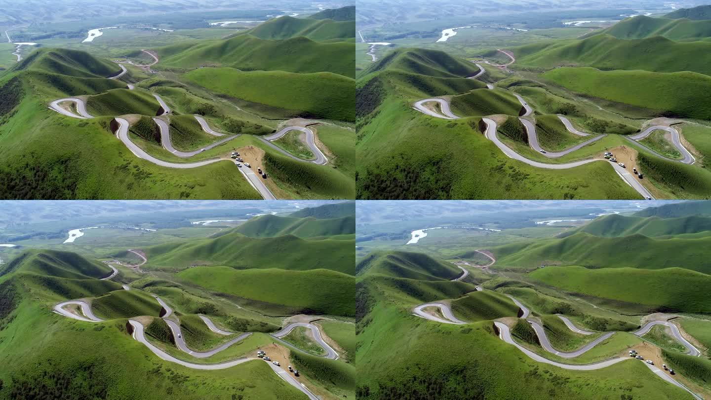 新疆独库公路沿途风光