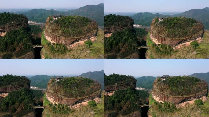 江西龙虎山风景区航拍