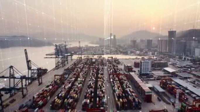 智能端口科技连线贸易海运