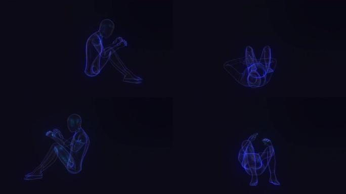 3D人工智能制作abs锻炼程序