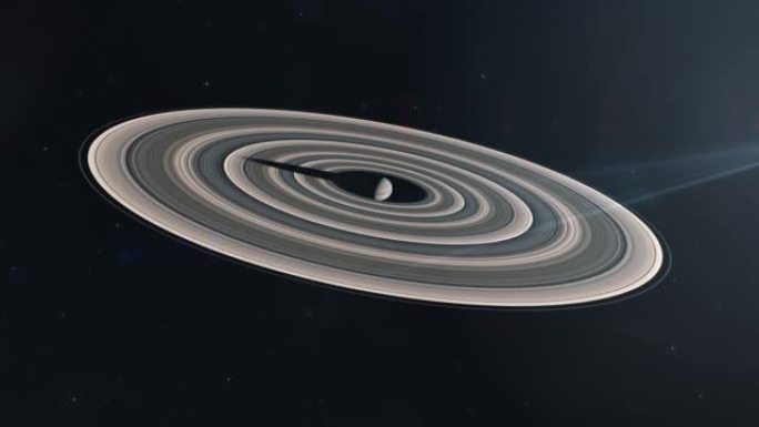 具有巨大的类土星环系统的气体巨型系外行星