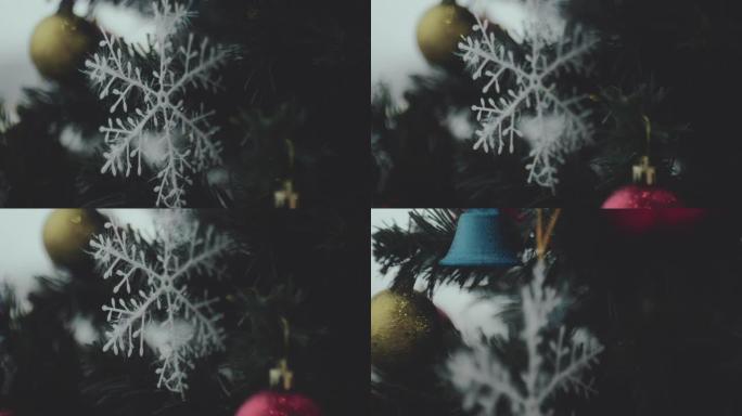 明亮的圣诞节圣诞节装饰圣诞树饰品