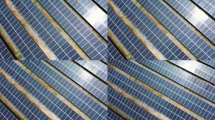 沙漠地区的太阳能太阳能电池板热能光能