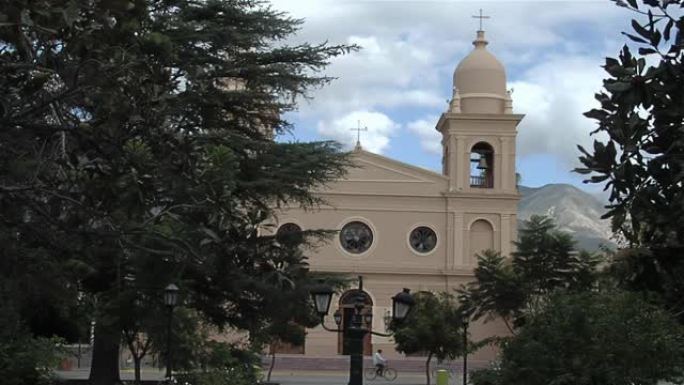 阿根廷萨尔塔省卡法亚特玫瑰圣母大教堂。