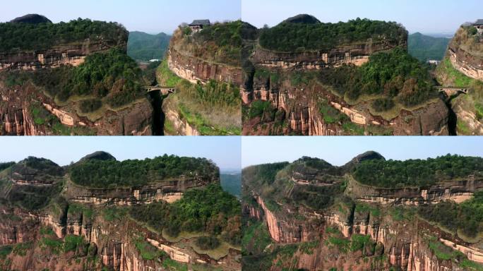 江西龙虎山风景区航拍