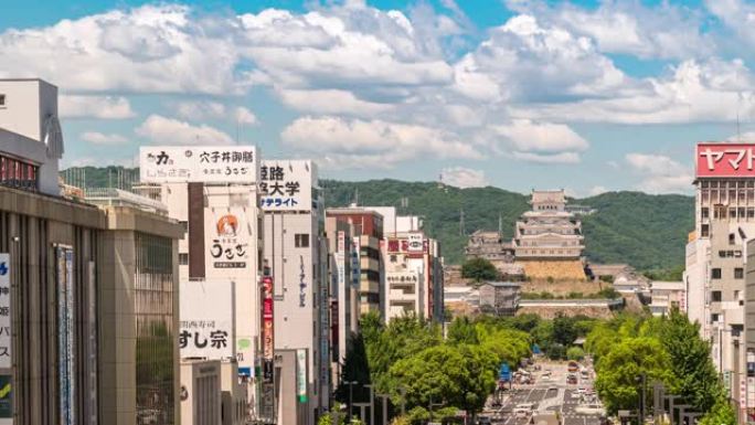 延时: 日本兵库县关西姬路市景