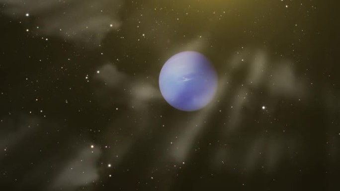 接近天王星。NASA提供的这段视频的元素。