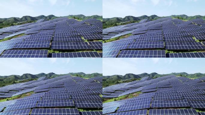 太阳能发电站电源环保能源可再生