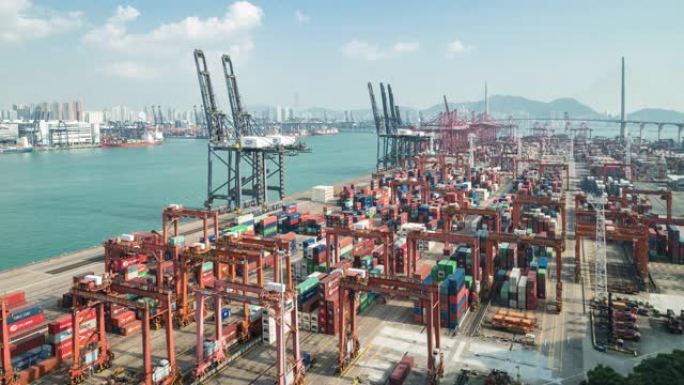 延时: 香港青衣港海运集装箱港集装箱装卸至货船货运
