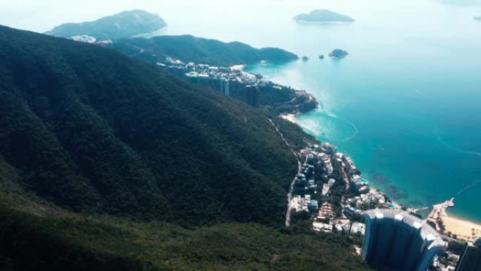 香港岛东南沿海的浅水湾。香港