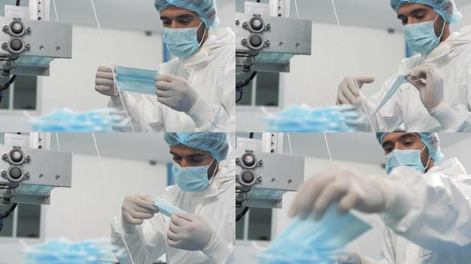 医疗器械口罩厂家生产线生产流程