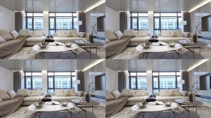 客厅沙发软装室内设计高端住宅