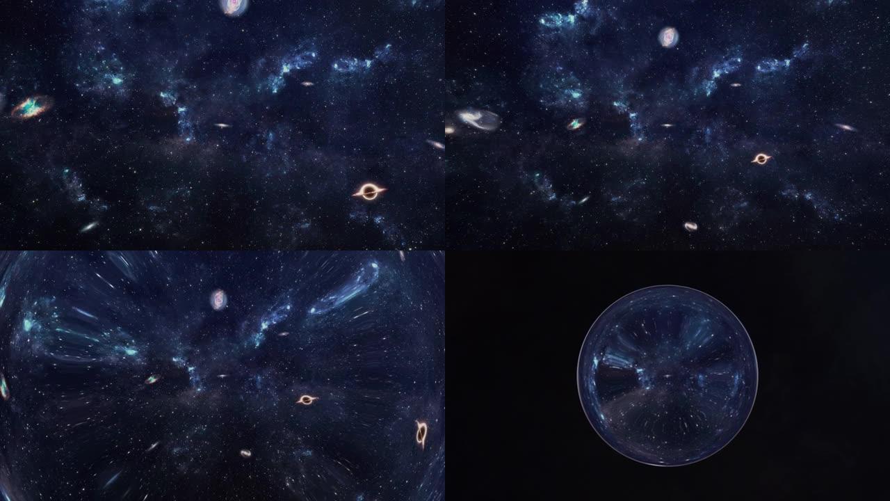 气泡中包含的可观察宇宙