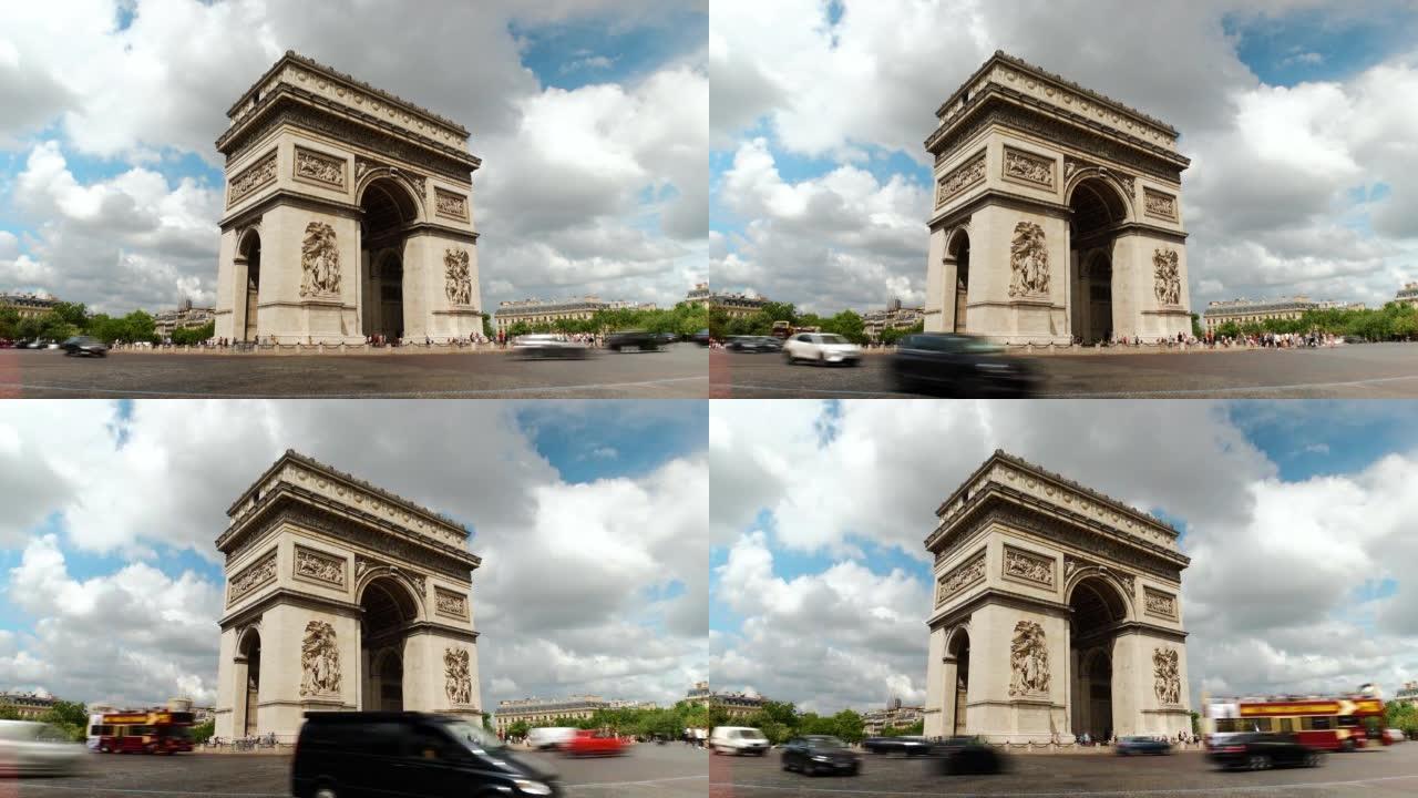 Arc de Triumph，法国巴黎胜利拱门
