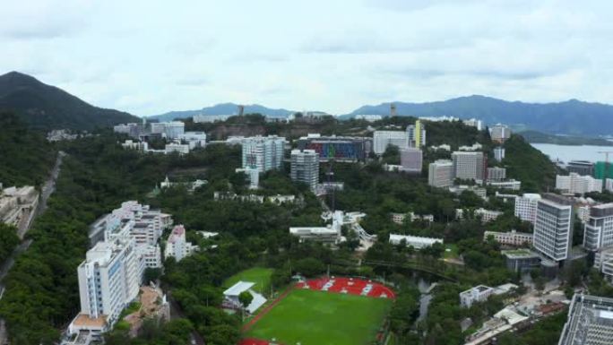 香港中文大学/CUHK的无人机视图