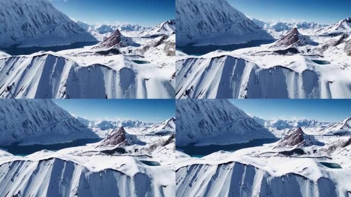 尼泊尔的Snow coned山脉进行艺术空间的专业设计