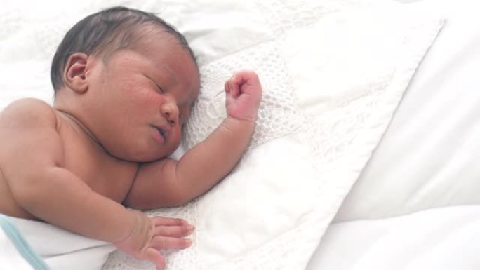 一个美丽的生命婴儿新生儿