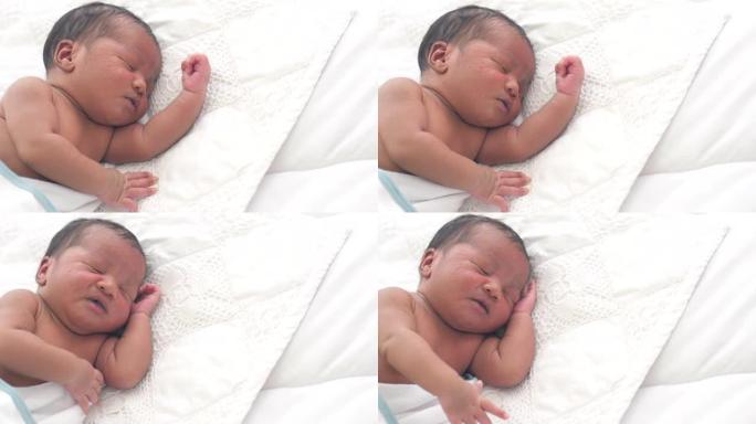 一个美丽的生命婴儿新生儿