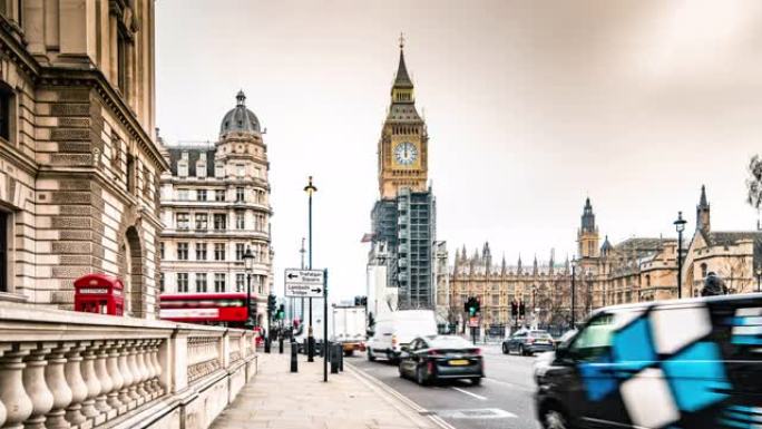 伦敦议会广场的大本钟