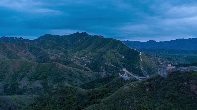 中国长城风景自然风光旅游山河山川云海万里