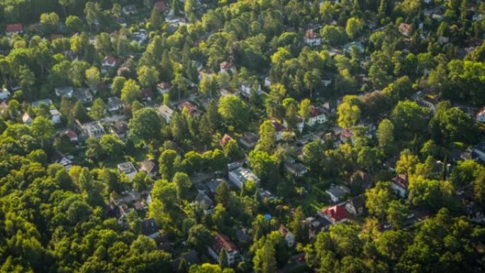 德国的森林定居森林城市林中成绿化住宅
