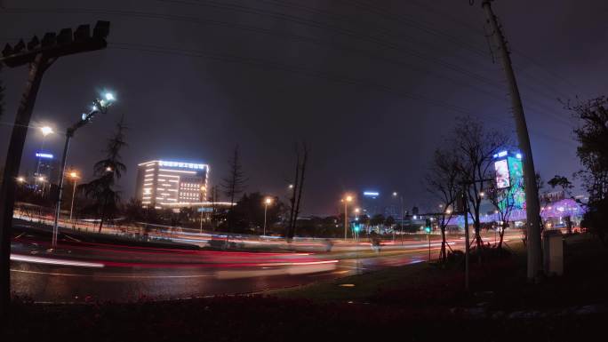 重庆夜景光流