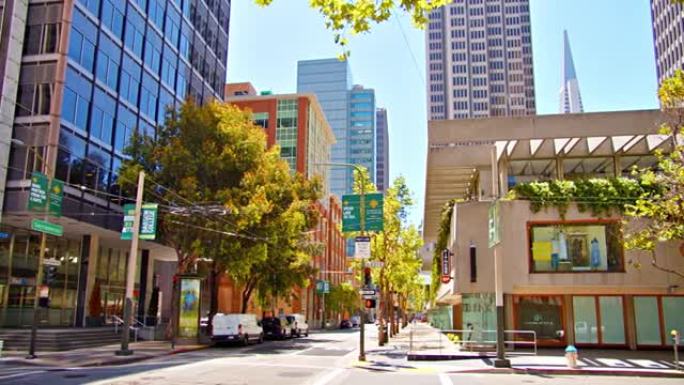 旧金山商业中心加利福尼亚州市中心