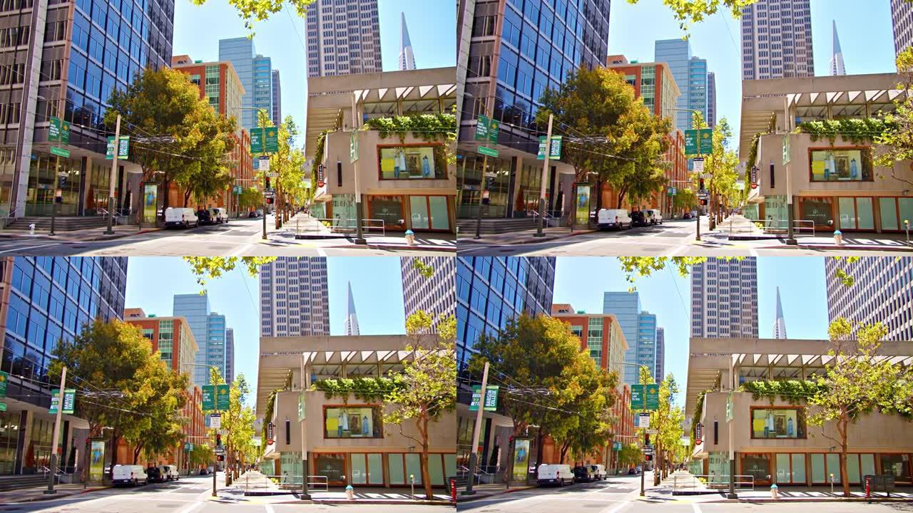 旧金山商业中心加利福尼亚州市中心