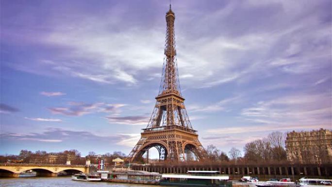 埃菲尔铁塔。巴黎。
