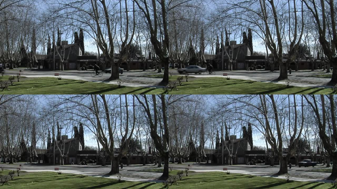 阿根廷布宜诺斯艾利斯省城市马达里亚加将军的公园。