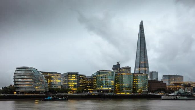 伦敦的现代办公楼-英国
