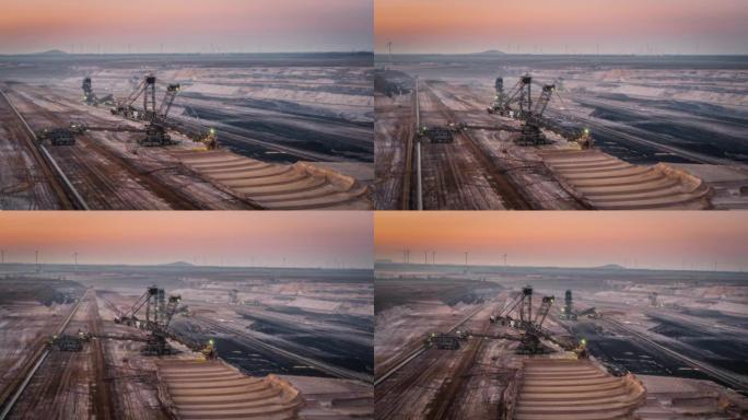 德国印登的褐煤露天开采