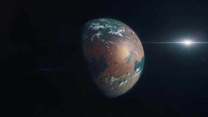 可居住的系外行星-红色世界