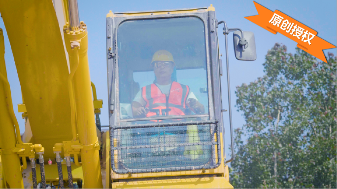 W0038挖掘机第一视角