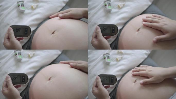 孕妇使用血糖测试检查妊娠糖尿病