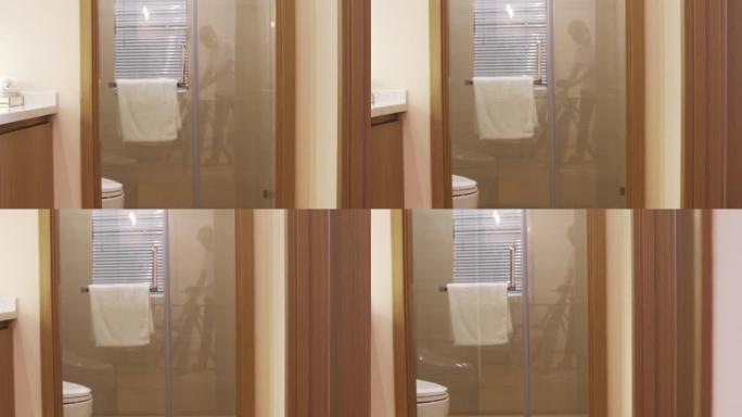 现代浴室家居生活空境拍摄