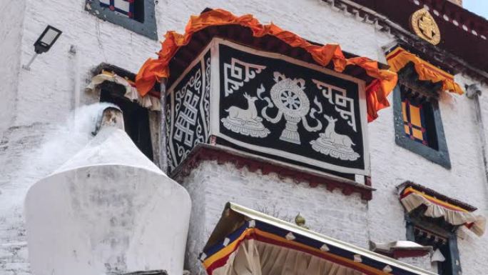 西藏的第一座宫殿藏文化西藏风光西藏人文