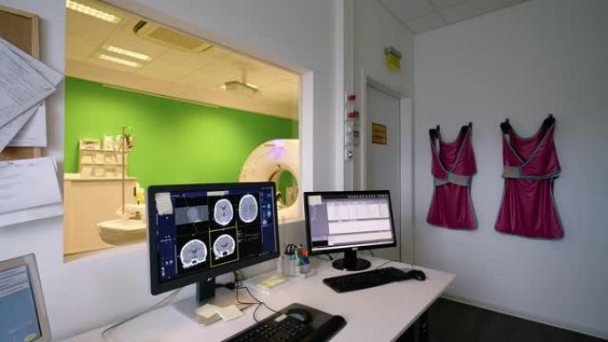 医院MRI扫描室磁共振成像影像科研