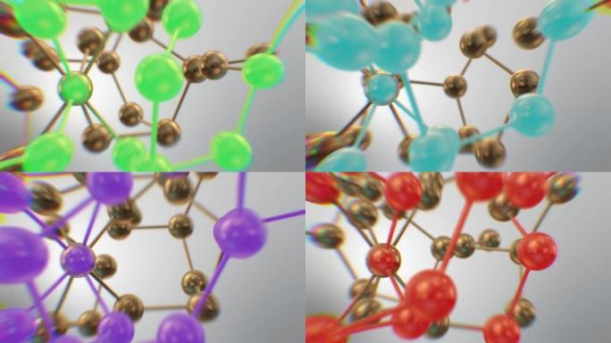 具有模糊效应的DNA (太模糊)。分子、原子、进化、结构、医学、微生物学、医学研究、遗传学的概念