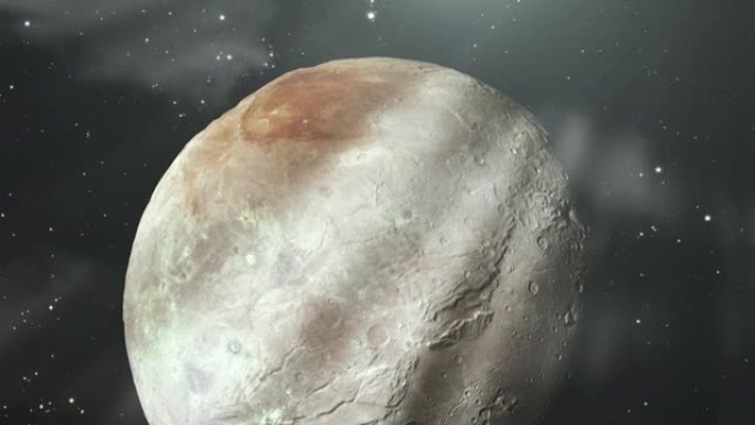 接近冥卫一，矮行星冥王星的月亮。