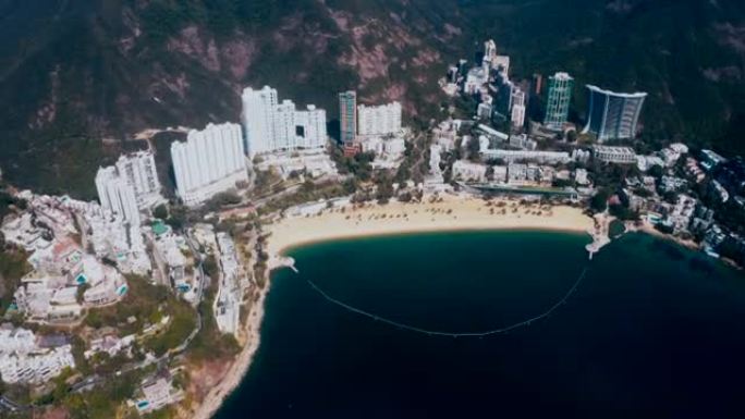 香港浅水湾无人机景观