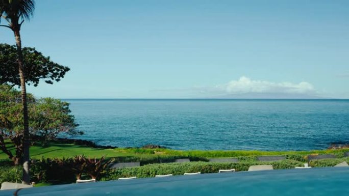 热带度假胜地唯美风景自然美景视频素材