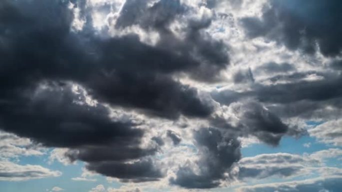 云的延时拍摄风起云涌视频素材风雨变幻