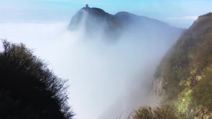 金顶峨眉山的时间流逝