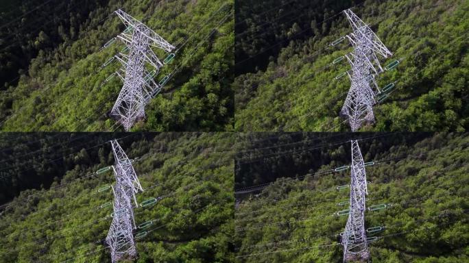 电力塔发电输电铁塔高压输送