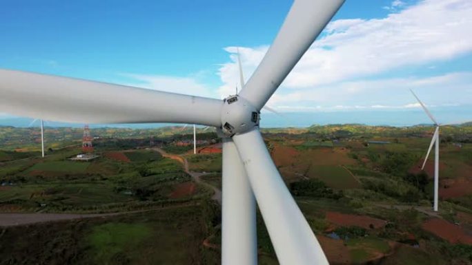 风力发电技术新能源乡村振兴风力发电