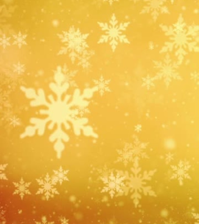 圣诞快乐背景视频竖屏雪花圣诞节背景雪花背